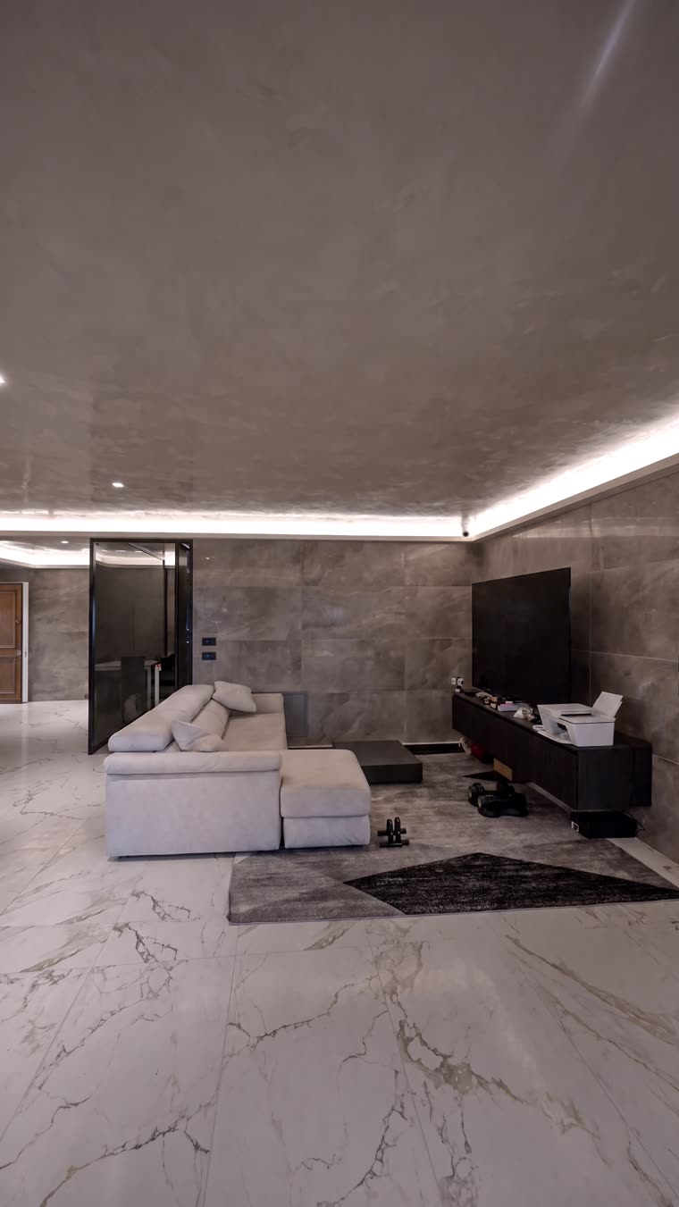 Room after virtual staging